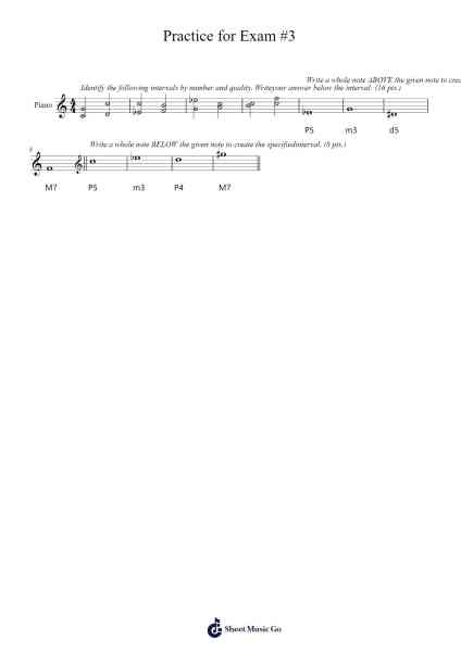 Practice for Exam #3 Sheet Music by Tomphy-Arr.Roxantab Mushaw