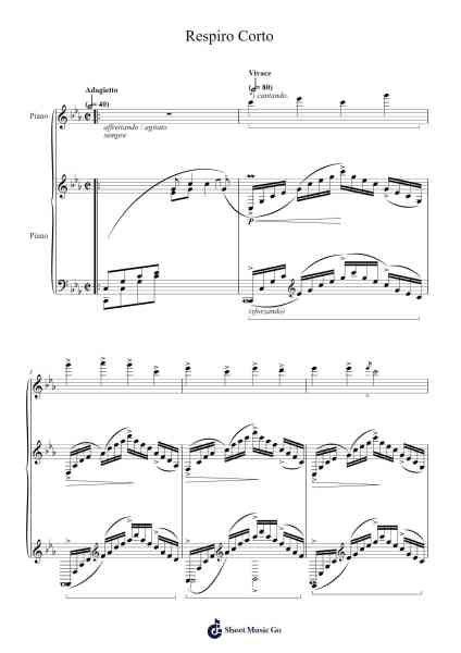 Respiro Corto Sheet Music by Noah Henderson-Arr.Lawwald