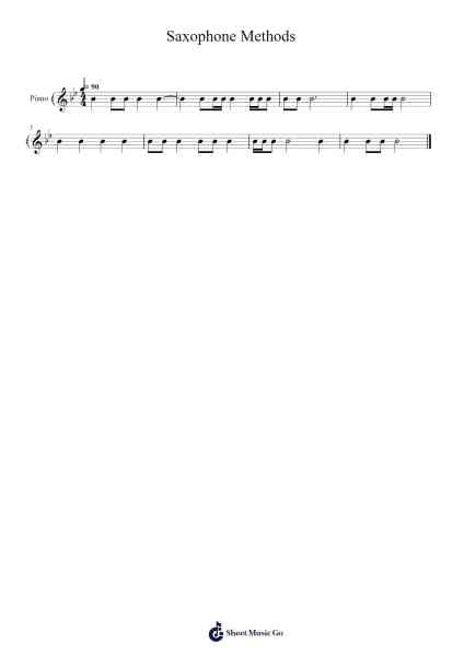 Saxophone Methods Sheet Music by Jacob Pallo/Chance Wesner/Haven Joseph-Lyon-Arr.Totience Queesom