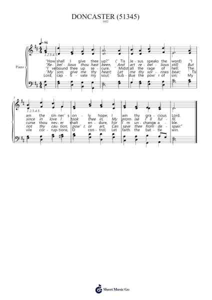 I Am Thy Gracious Lord Sheet Music by Samuel Wesley-Arr.Sampcon Mevans