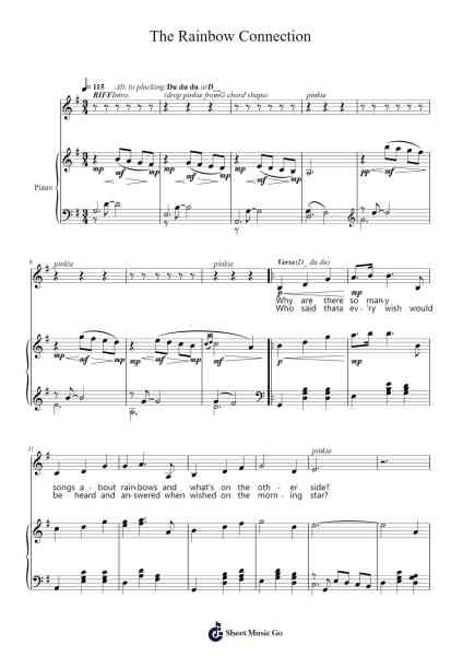 The Rainbow Connection Sheet Music by Paul Williams/Kenneth Ascher-Arr.Hugill