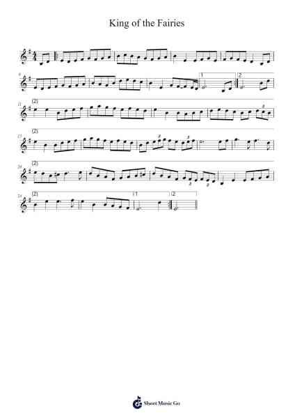 King of the Fairies 樂譜由 undefined - 編曲 Toutpeg