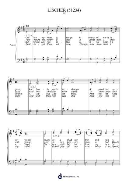 Christ Wilt Be King Alone Sheet Music by Friedrich Schneider-Arr.Yvettenat Iveshall