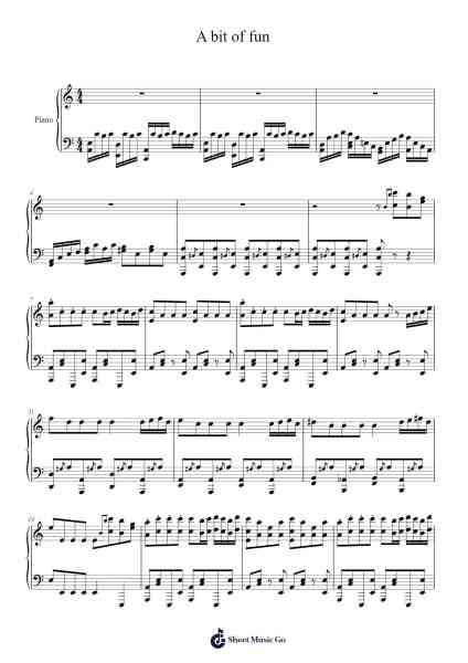 A bit of fun Sheet Music by Derek Arnold-Arr.Scottcy Bachfinn