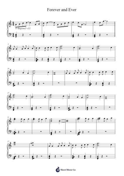 Forever and Ever Sheet Music by Demis Roussos-Arr.Kyleyy