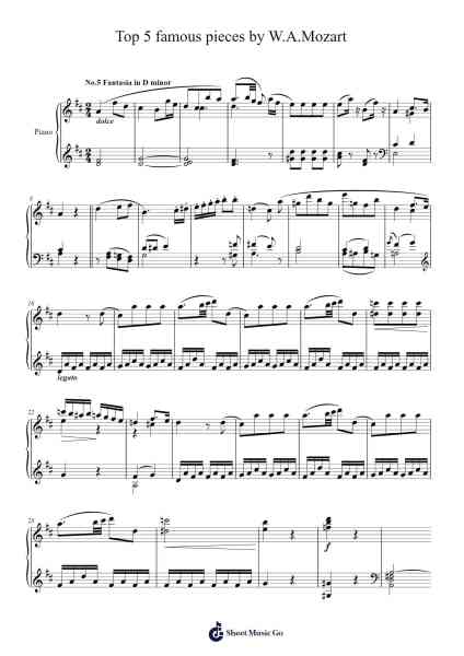 Symphony No. 40 in G Minor, K. 550 乐谱由 W.A. Mozart - 编曲 Gedodd