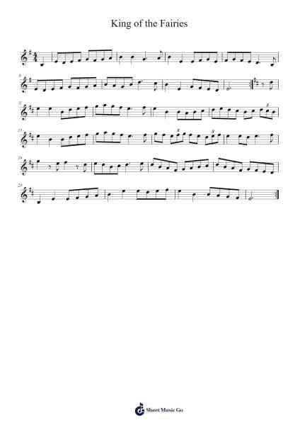 King of the Fairies Sheet Music by SlurPapa-Arr.Lytnoah