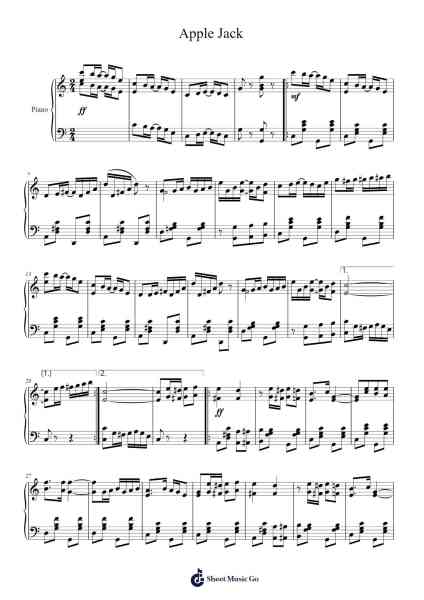 Apple Jack Sheet Music by Charles L. Johnson-Arr.Chamberg