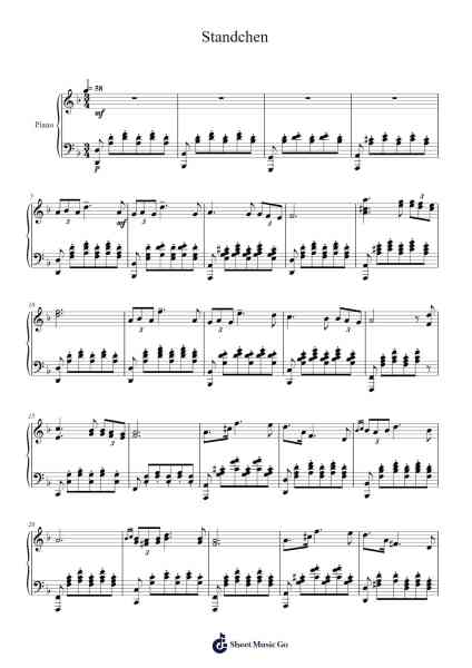 Standchen Sheet Music by Franz Schubert-Arr.Fanbrow Douggreve