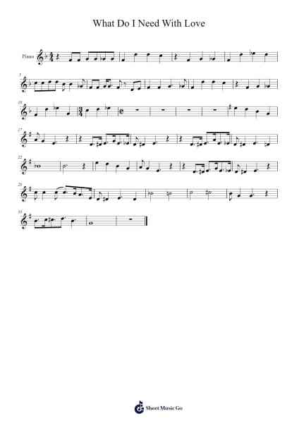What Do I Need With Love Sheet Music by undefined-Arr.Bardtrid