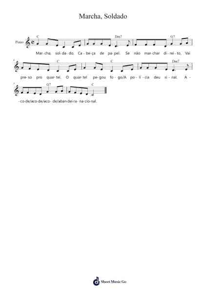 Marcha, Soldado Sheet Music by Sassan Wenbell-Arr.Malke Wordby