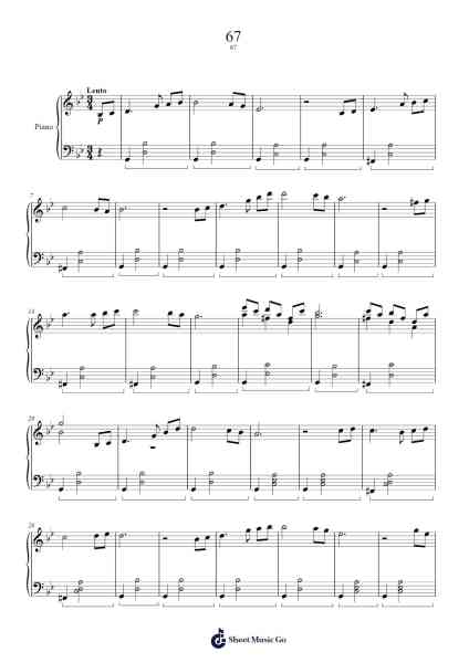 Waltz triste in G minor, op.1 no.2 Sheet Music by Đặng Gia Thinh-Arr.Virgreg