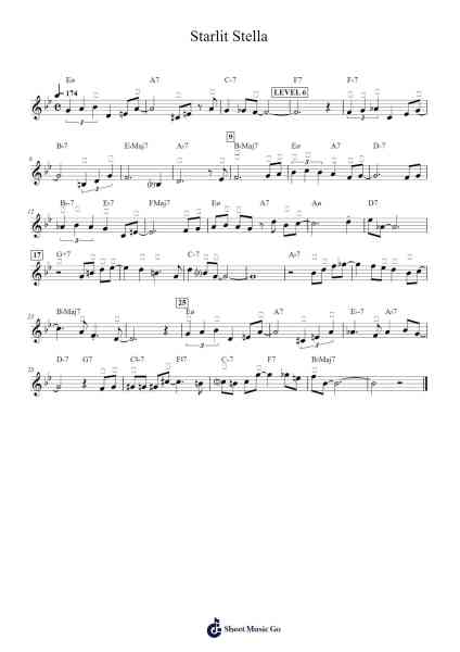 Starlit Stella Sheet Music by Victor Young-Arr.Puhill Wesreen