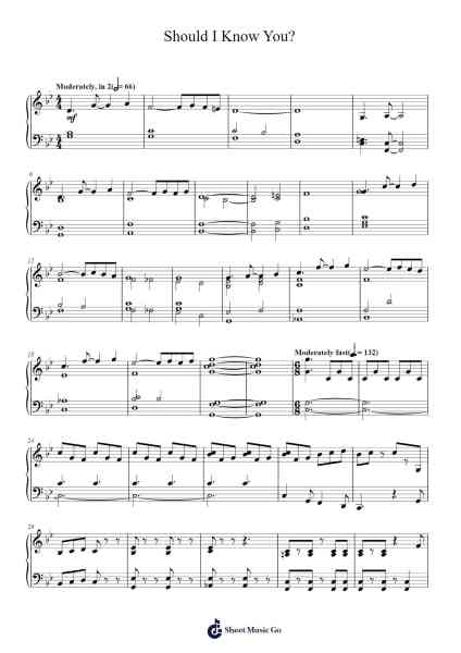 Should I Know You? (from How to Train Your Dragon) Sheet Music by John Powell-Arr.Yulejah
