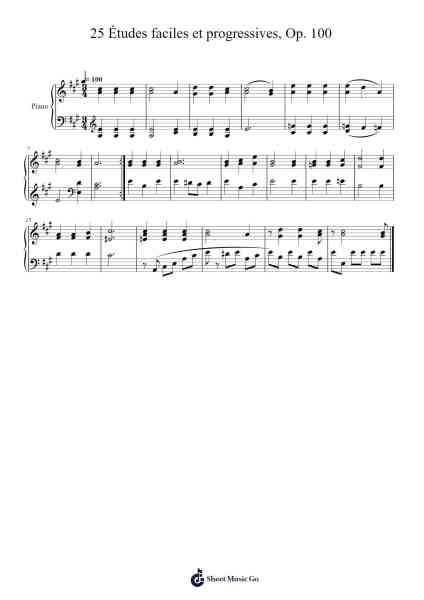 Ave Maria Sheet Music by Friedrich Burgmüller-Arr.Dawnbian Sherqe