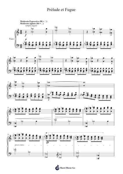 Étude Op. 111 No. 3 Sheet Music by Camille Saint-Saëns-Arr.Abters Bloomsteele