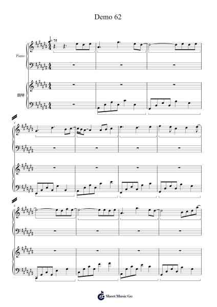 Demo 62 Sheet Music by Dalbeck Clairelins-Arr.Hartclife Joudrea