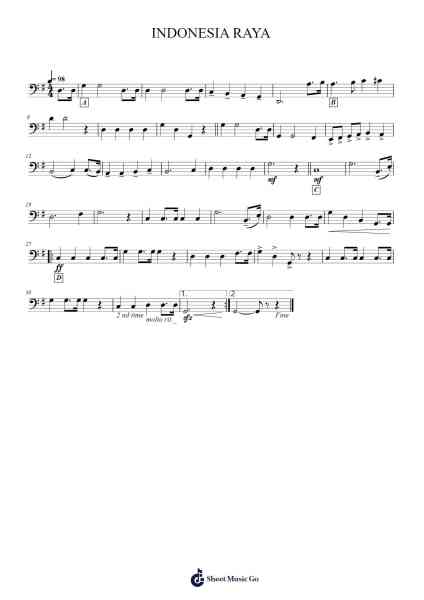 Indonesia Raya Sheet Music by Misc Traditional-Arr.Beroll