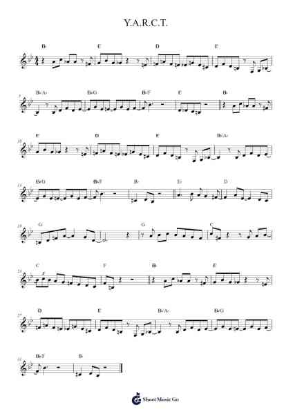 Y.A.R.C.T. Sheet Music by Keyboyd Elrusk-Arr.Solin