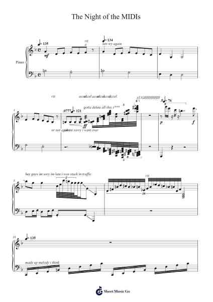 The Night of the MIDIs Sheet Music by BogdanTheFMTGuy4949090929508305839-Arr.Swinfred Clarkdiah