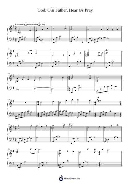 God, Our Father, Hear Us Pray Sheet Music by Paul Cardall-Arr.Vanlett Hudrey