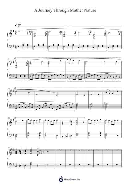 A Journey Through Mother Nature Sheet Music by Robert Rusu-Arr.Arkirk Janeien