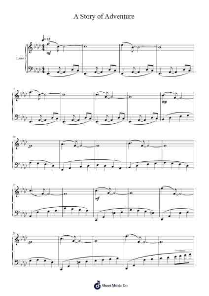 A Story of Adventure Sheet Music by Il-Woong SEO-Arr.Blitheclough