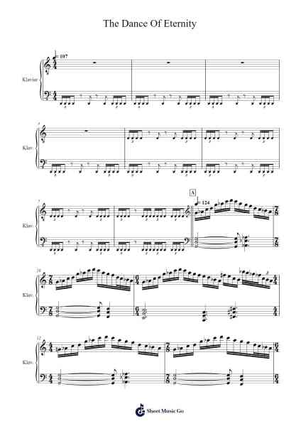 Scene Seven I. The Dance Of Eternity Sheet Music by Dream Theater-Arr.Panvier Oisendan