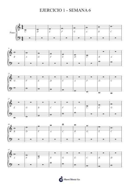 EJERCICIO 1 - SEMANA 6 Sheet Music by HECTOR POZZOLI-Arr.Dougnick Steinmeo