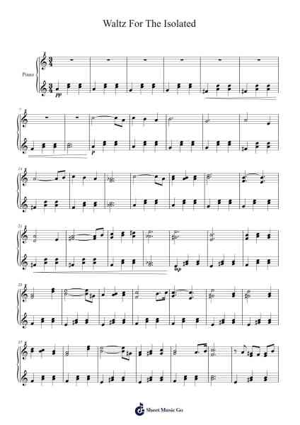 Waltz For The Isolated 樂譜由 Matthew Satterfield - 編曲 Colyork