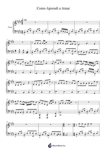Como Aprendi a Amar Sheet Music by Roxandie Thodorele-Arr.Vindred Swinglenn