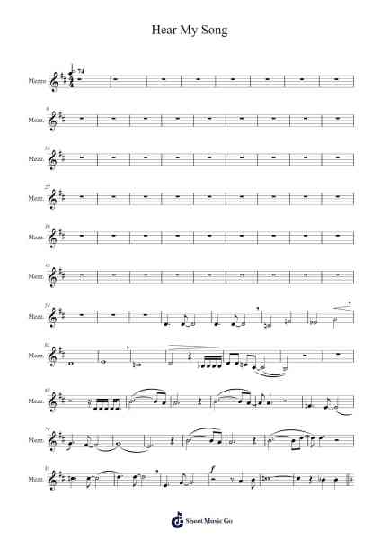 Hear My Song Sheet Music by Jason Robert Brown-Arr.Conpiers
