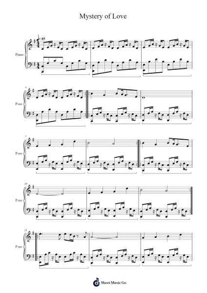Mystery of Love Sheet Music by Sufjan Stevens-Arr.Kirkckle Clarkckle