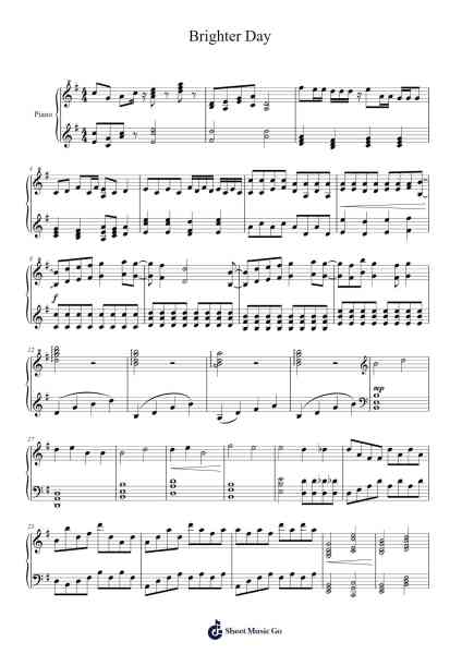 Brighter Day Sheet Music by Troybins-Arr.Shirnett