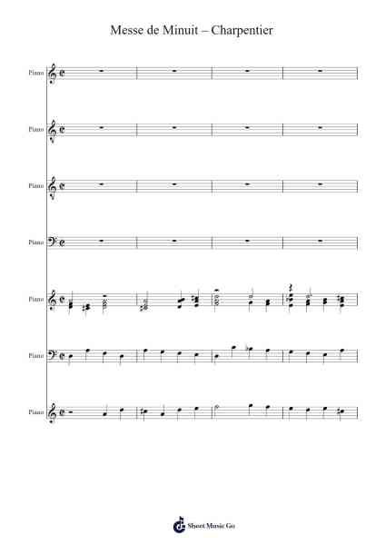Messe de Minuit, H. 9: Kyrie Sheet Music by Marc-Antoine Charpentier-Arr.Dickbryce Biien