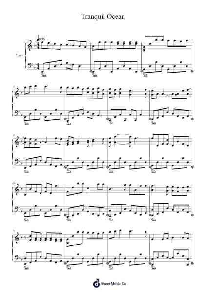 Tranquil Ocean Sheet Music by Selcuk Ozer-Arr.Carlphrey