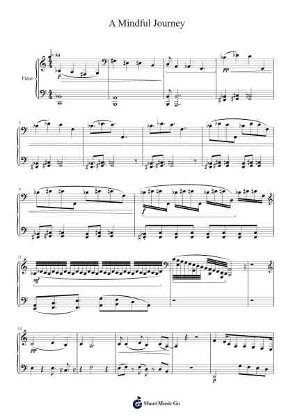 A Mindful Journey Sheet Music by Kaiser Lucas J. Sta.Ana-Arr.Wooraine Fintis