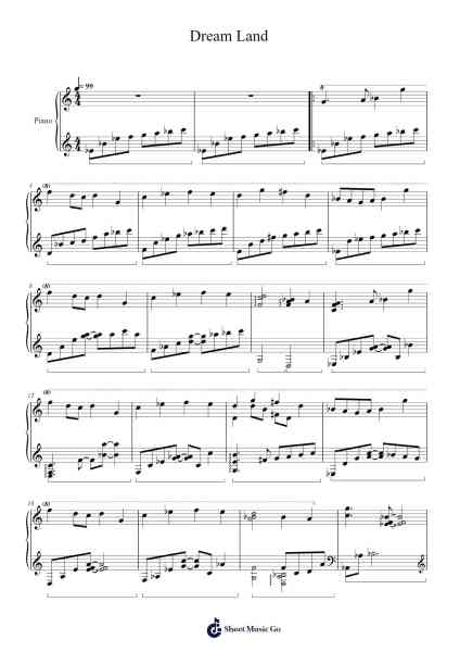 Dream Land Sheet Music by Hirokazu Ando-Arr.Feltrid