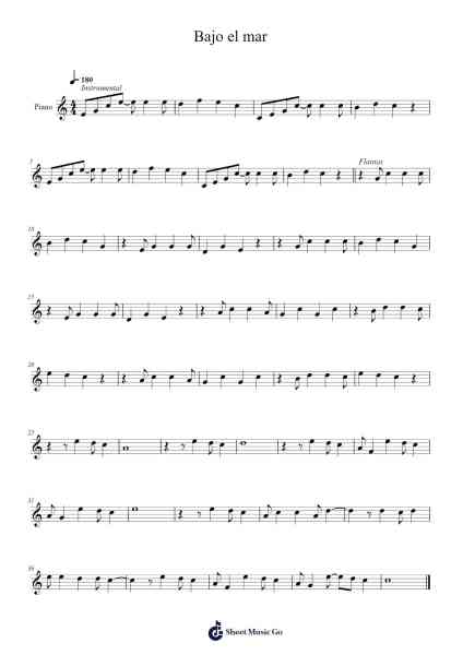 Bajo el mar Bladmuziek van Alan Menken-Arr.Melnolds Dougdy