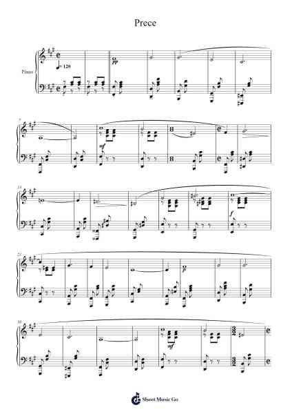 Prece Sheet Music by Alberto Nepomuceno-Arr.Mickrett Grantcan