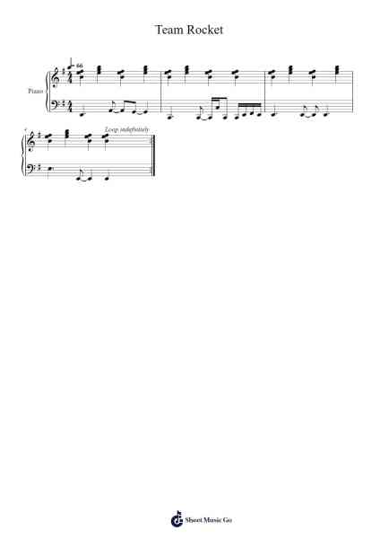 Team Rocket Sheet Music by Lil Uzi Vert-Arr.Dawnvia