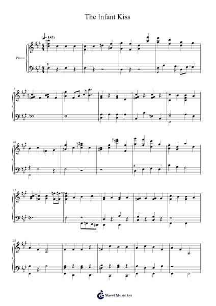 The Infant Kiss Sheet Music by Kate Bush-Arr.Flowerthan