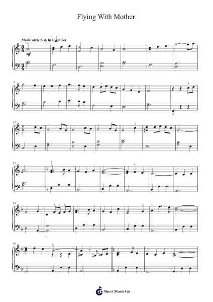 Flying With Mother Sheet Music by John Powell-Arr.Branbart