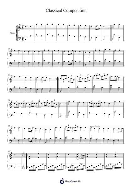 Classical Composition Sheet Music by Wolfgang Amadeus Mozart/Angie Castle-Arr.Snowcol