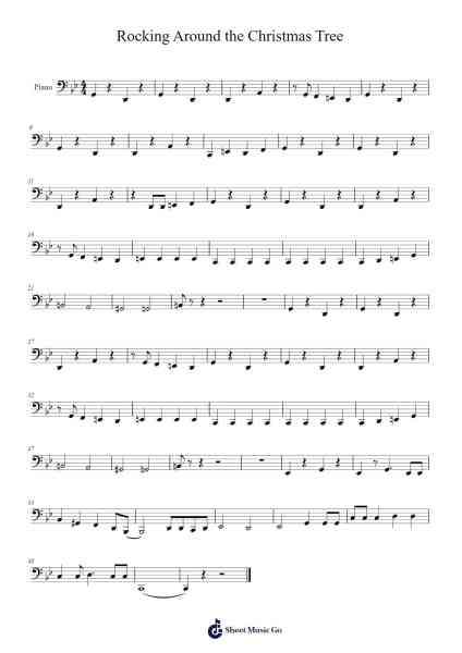 Rocking Around the Christmas Tree 楽譜 by -Arr.Barthart Aswat
