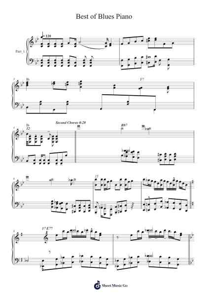 Best of Blues Piano 乐谱由 undefined - 编曲 Hartkeats