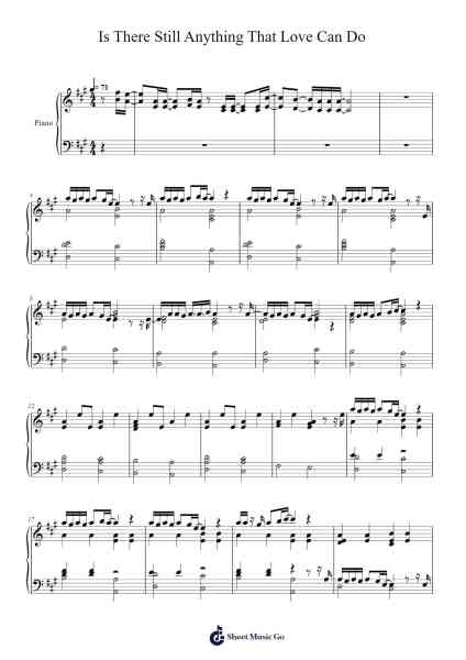 Is there still anything that love can do Sheet Music by RADWIMPS-Arr.Losopp Webslin