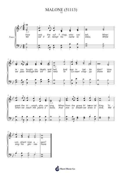 Sing His Great Triumph Over the Grave Sheet Music by Luther Orlando Emerson-Arr.Hodgham Bobbright