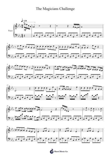 Rayman 1: The Magicians Challenge Sheet Music by Remi Gazel-Arr.Funkdrich Mansbing