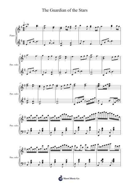 The Guardian of the Stars Sheet Music by LiNgz Ling-Arr.Browntis